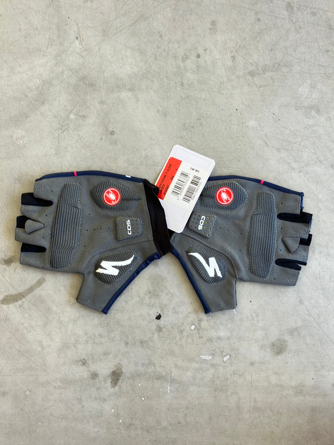 Competizione 2 Cycling Gloves Padded | Castelli | Soudal / Deceuninck Quick-Step | Pro-Issued Cycling Kit