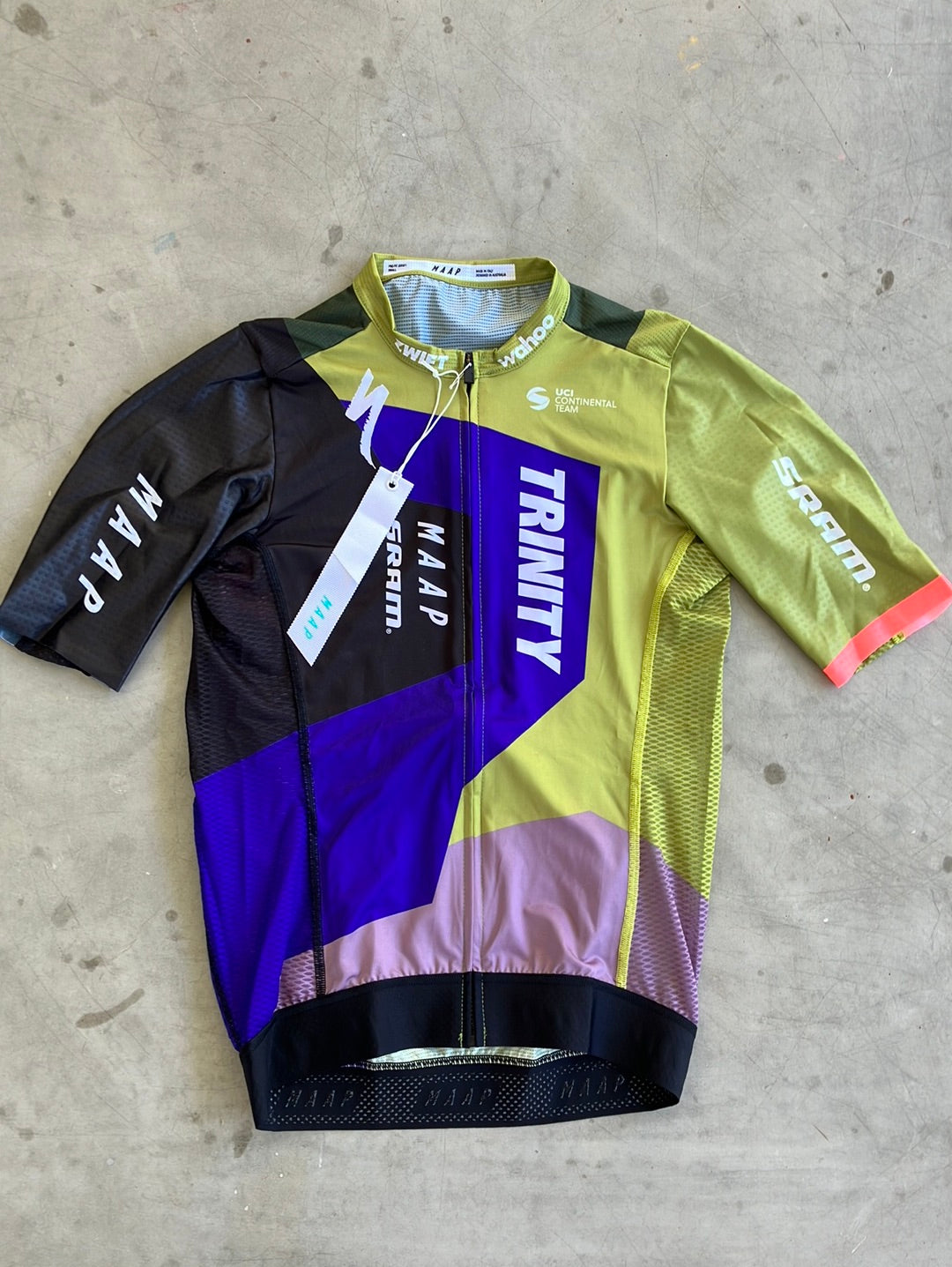 Trinity Specialized | Specialized Race Aero Jersey | S | Green | Pro-Issued Pro Team Kit