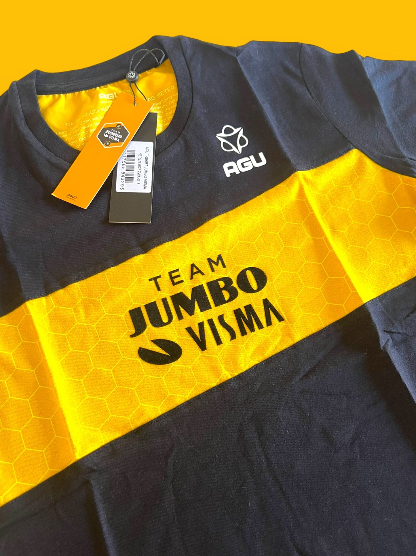 Casual T-Shirt | Agu | Jumbo Visma | Pro Cycling Kit