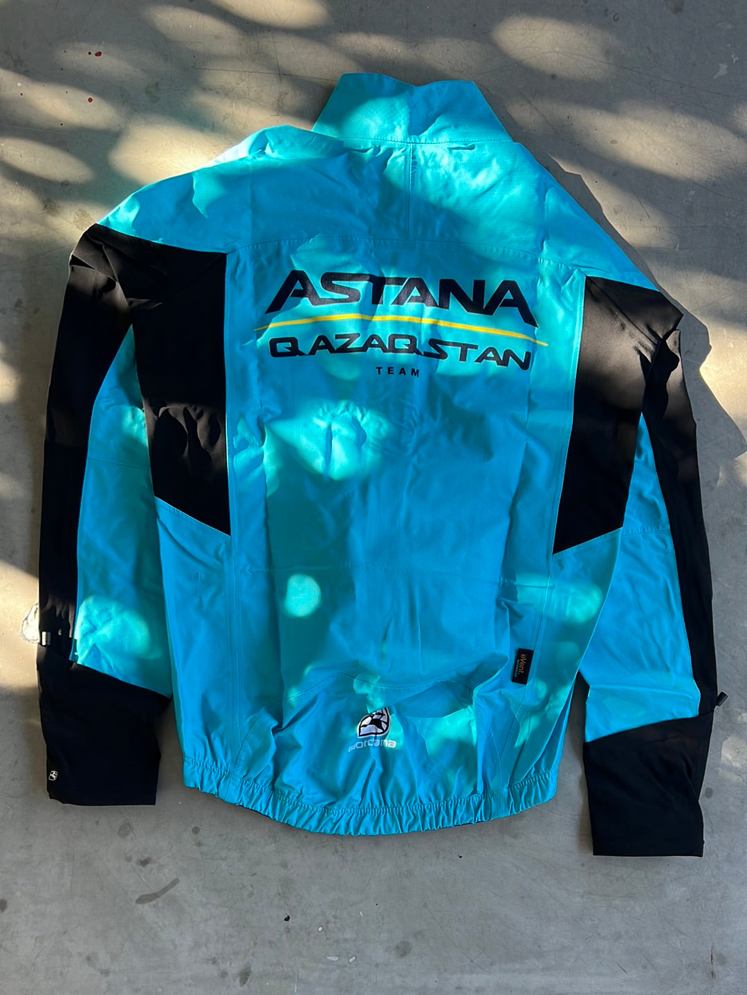 'Monsoon' Rain Jacket  Long Sleeve | Giordana | Astana Qazaqstan | Pro-Issued Cycling Kit