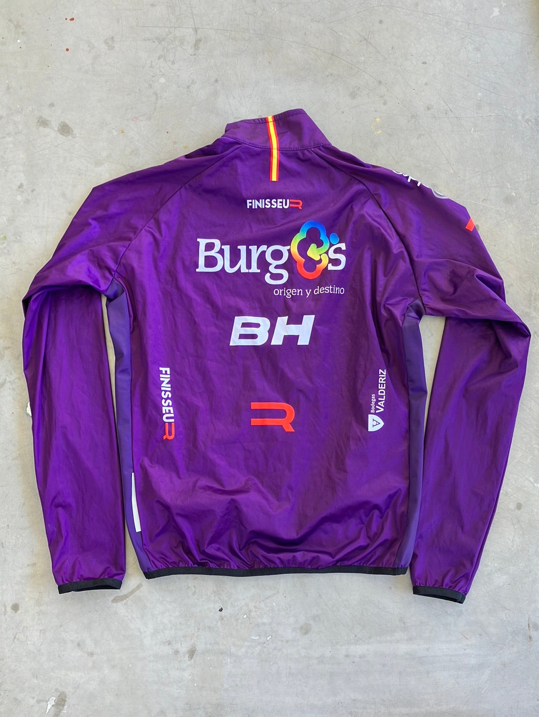 Burgos BH | Finisseur Rain Jacket | M | Purple | Pro-Issued Team Kit