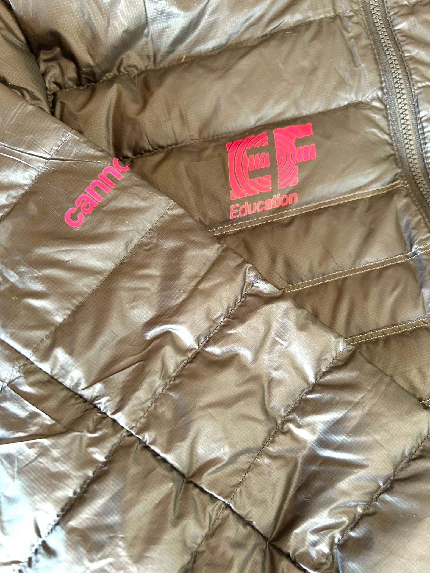 Casual "Explore" Down Jacket | Rapha | EF Education First Mens | Pro Team Cycling Kit