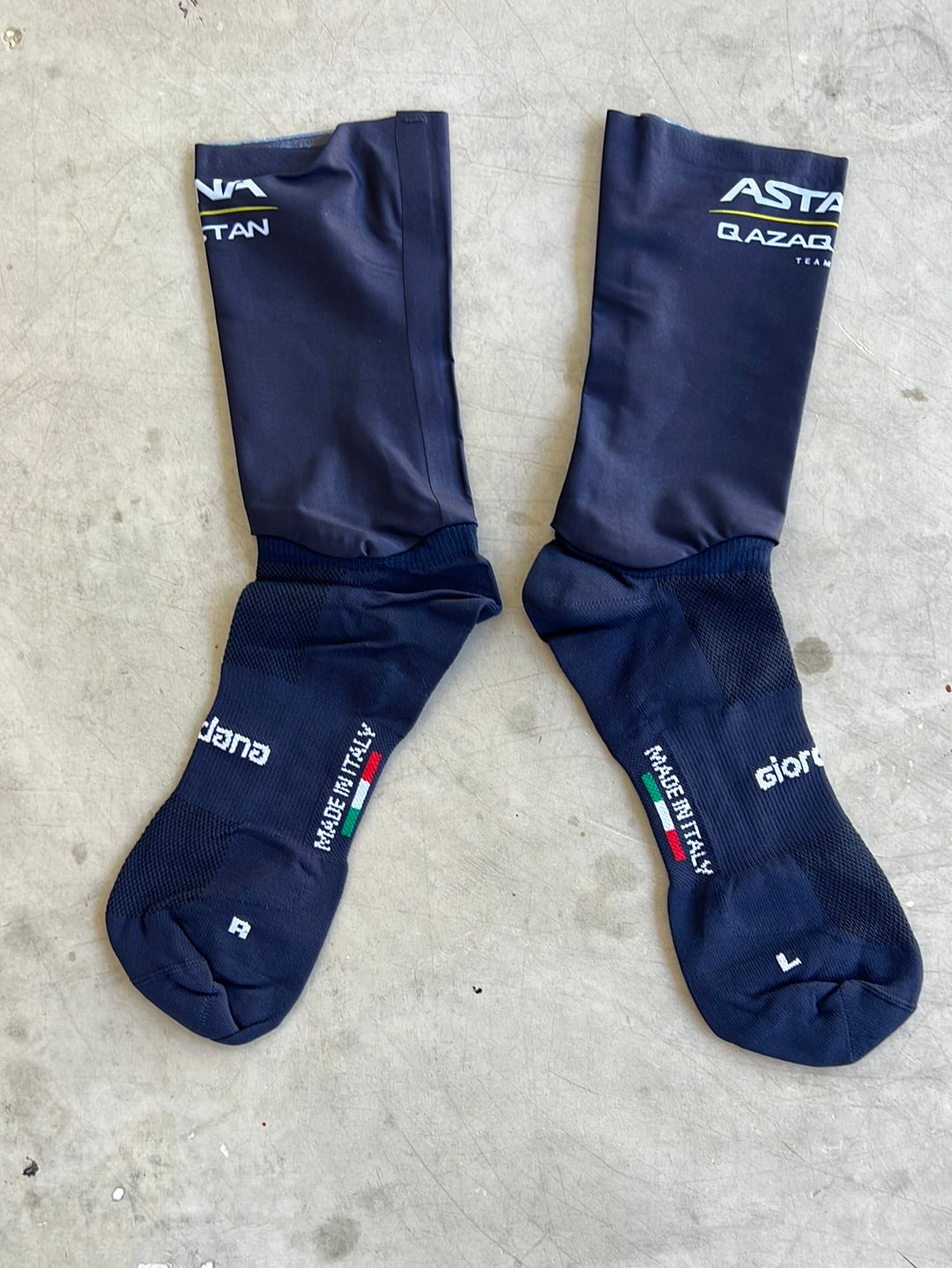 Aero Socks | Giordana | Astana Qazaqstan | Pro-Issued Cycling Kit