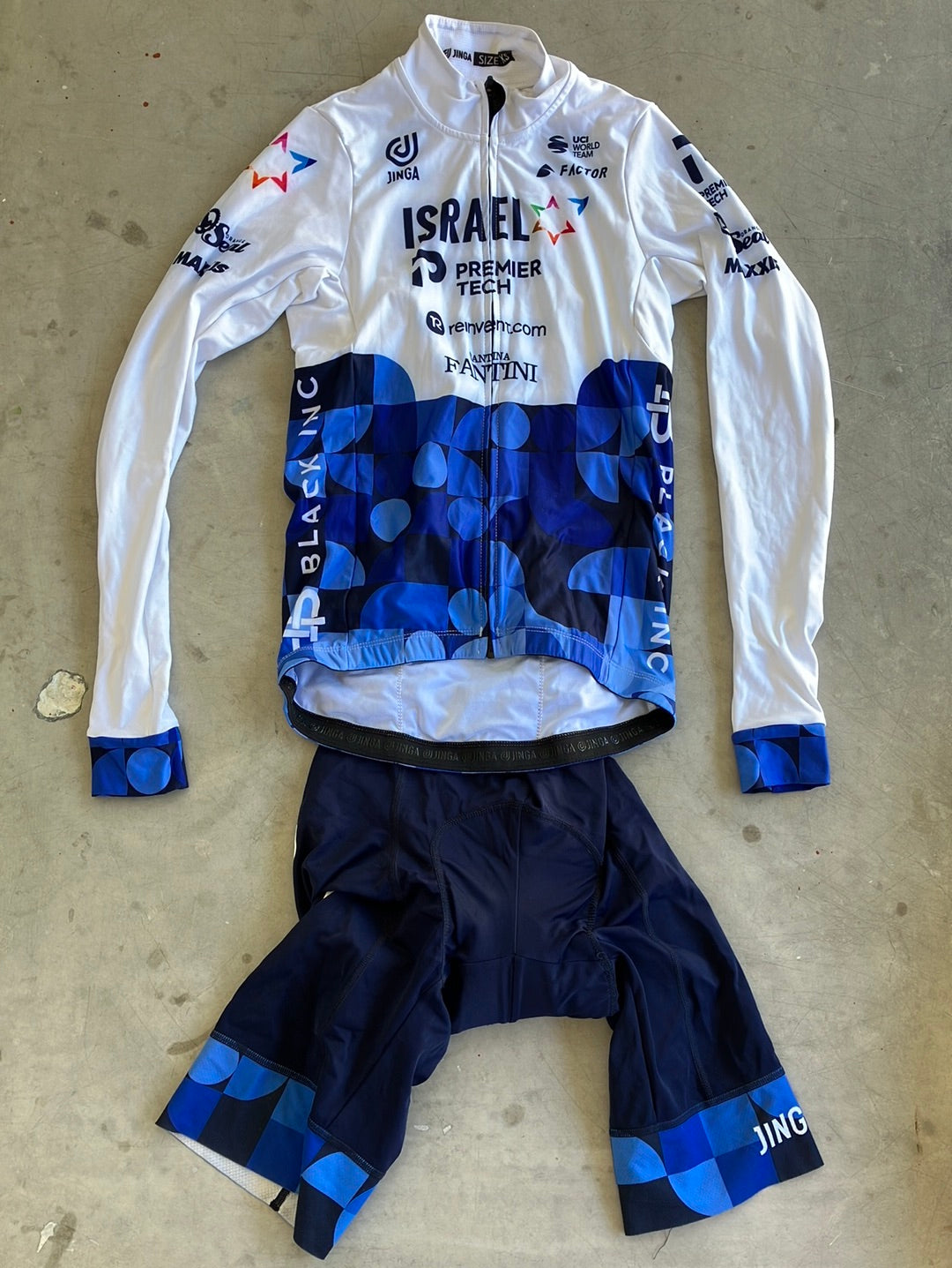 Long Sleeve Jersey & Bib Shorts Kit Bundle | Jinga | Israel Premier Tech IPT | Pro Cycling Kit