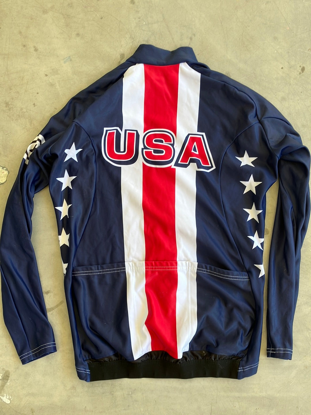 Long Sleeve Jersey Thermal Winter | Assos | USA Men National Team | Pro-Issued Cycling Kit