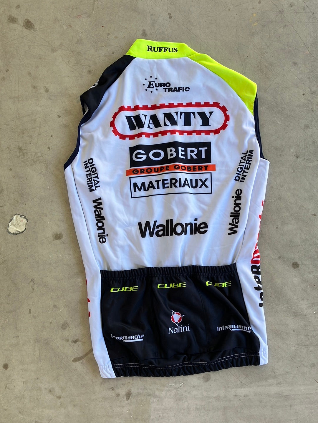 Thermal Vest / Gilet With Pockets | Nalini | Intermarche Wanty | Pro-Issued Cycling Kit