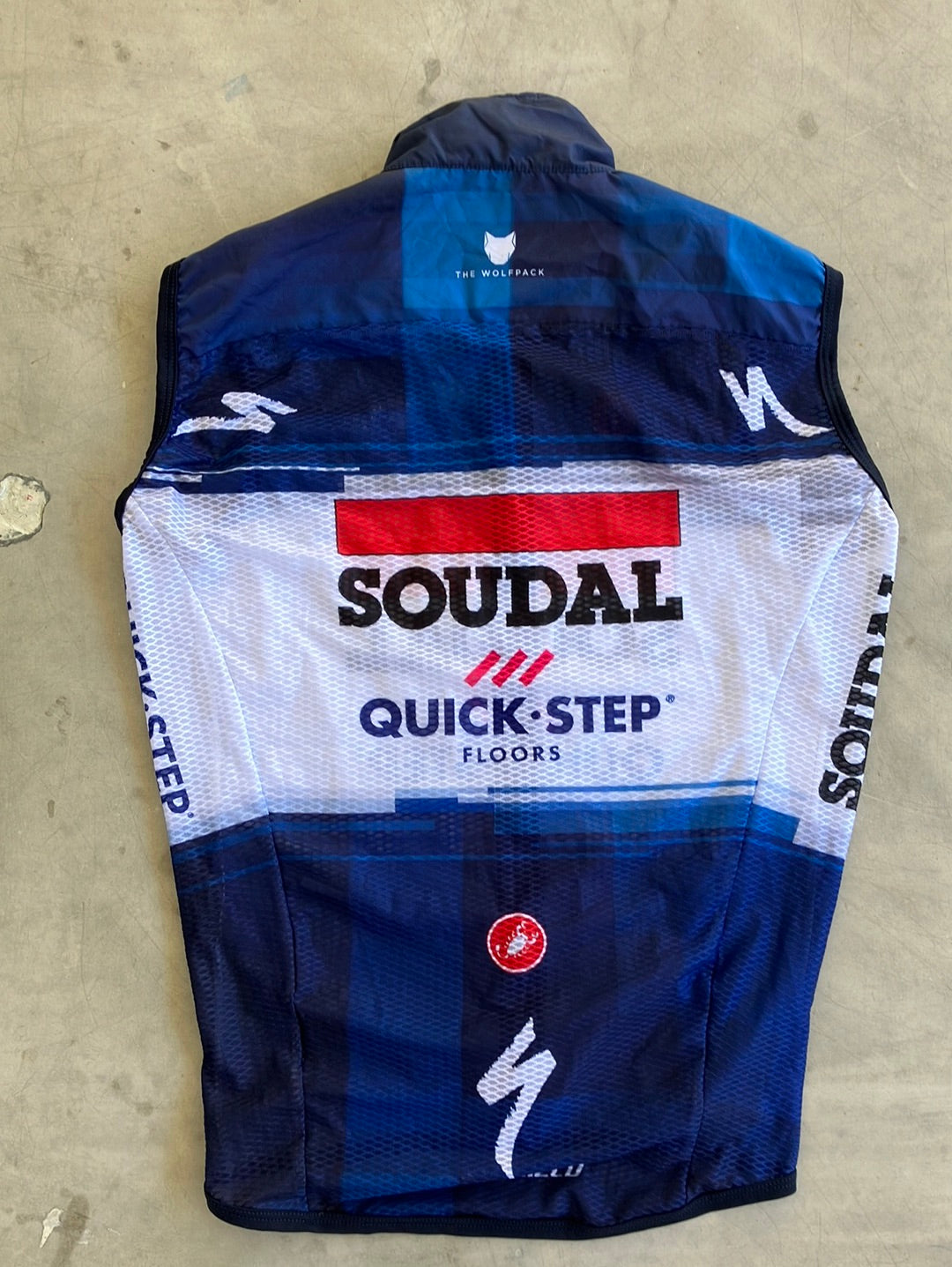 Light Wind Vest / Gilet | Castelli | Soudal / Deceuninck Quick-Step | Pro-Issued Cycling Kit