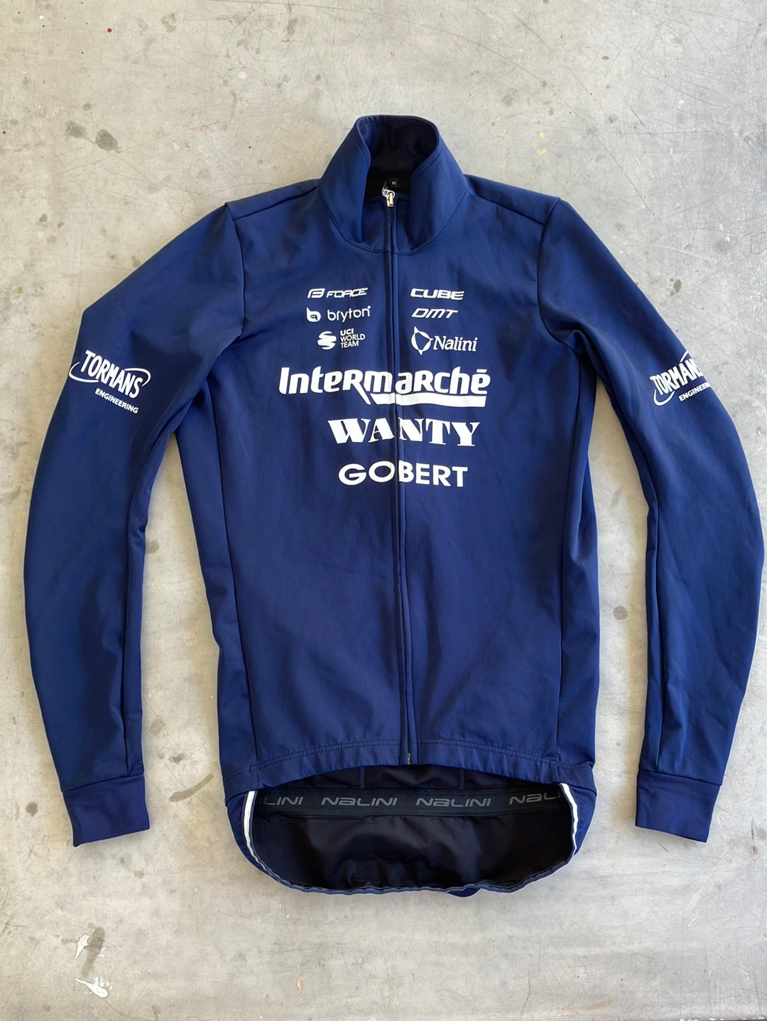 Winter Jacket Long Sleeve Gabba Thermal Waterproof | Nalini | Intermarche Wanty | Pro-Issued Cycling Kit