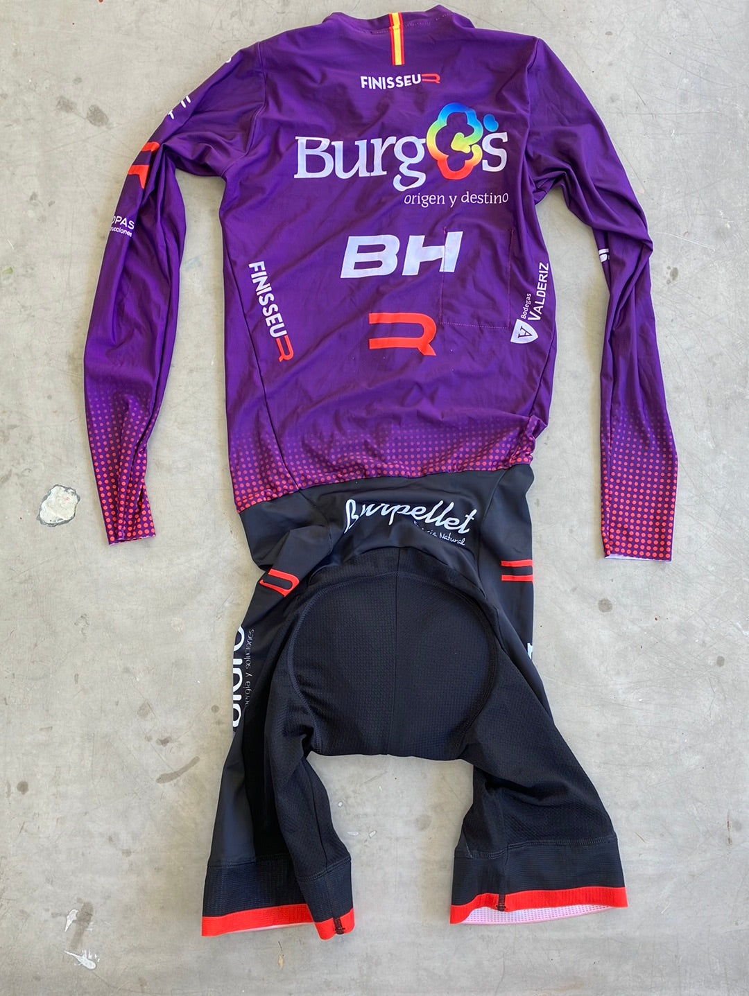 Long Sleeve TT Suit | Finisseur | Burgos BH | Pro-Issued Cycling Kit