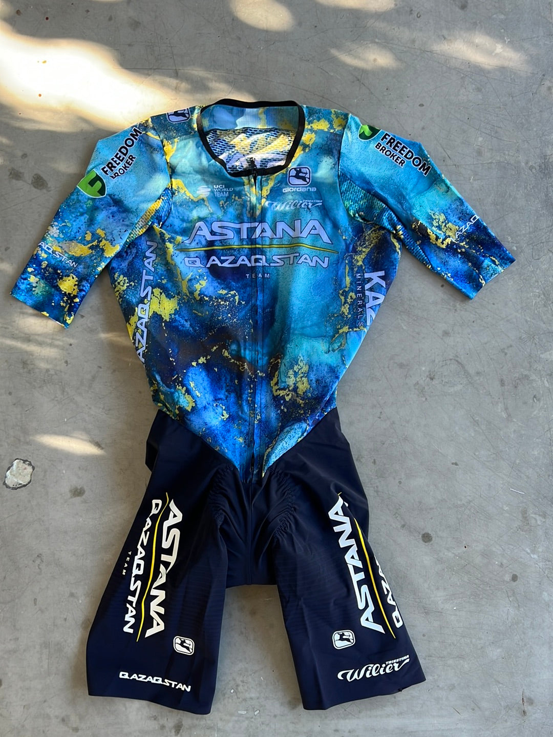 Road Suit Aero Suit NX-G  - Tour De France Limited Edition | Astana Qazaqstan AZ | Pro-Issued Kit