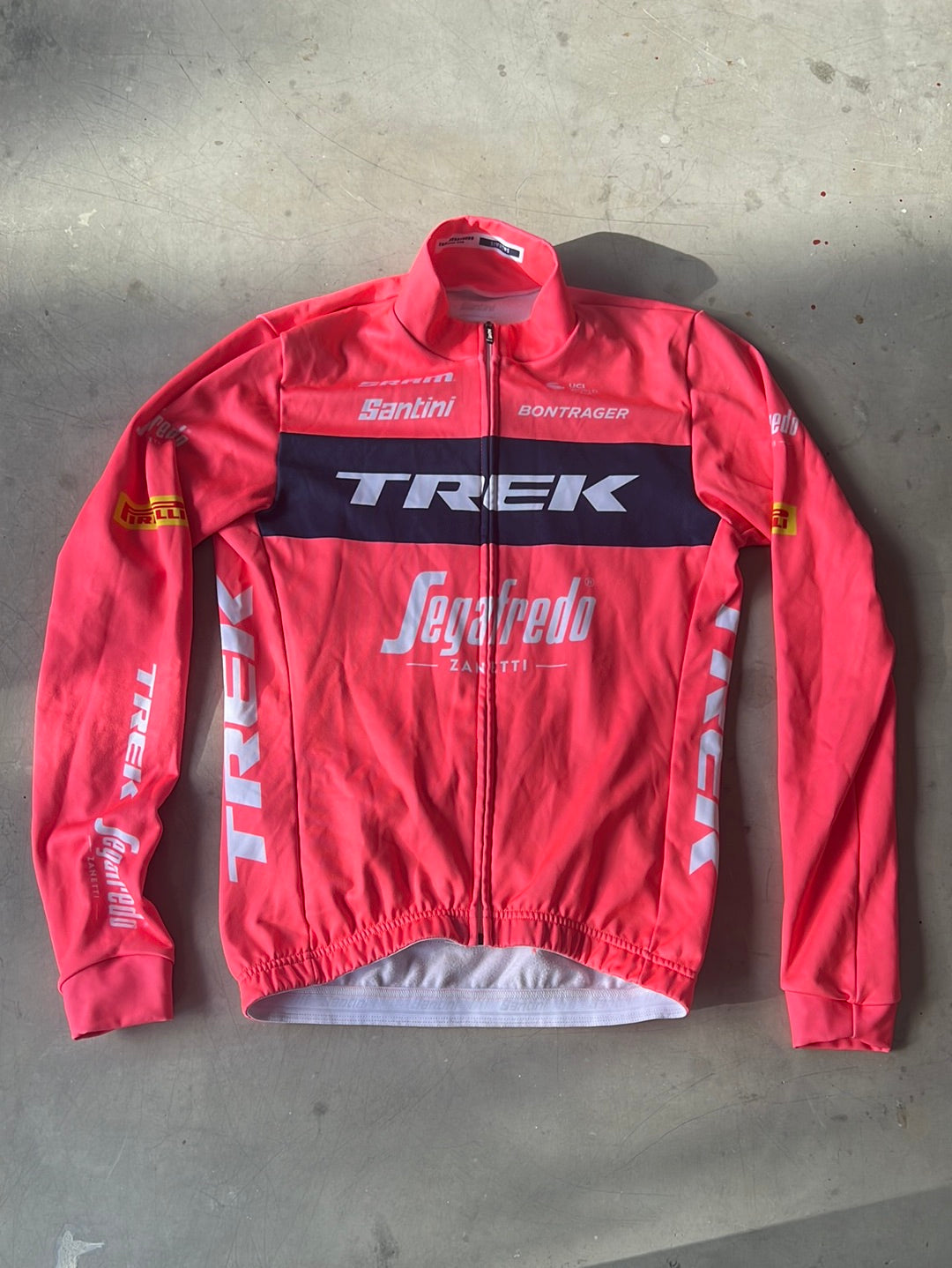 Long Sleeve Thermal Jersey | Santini | Trek Segafredo | Pro-Issued Cycling Kit