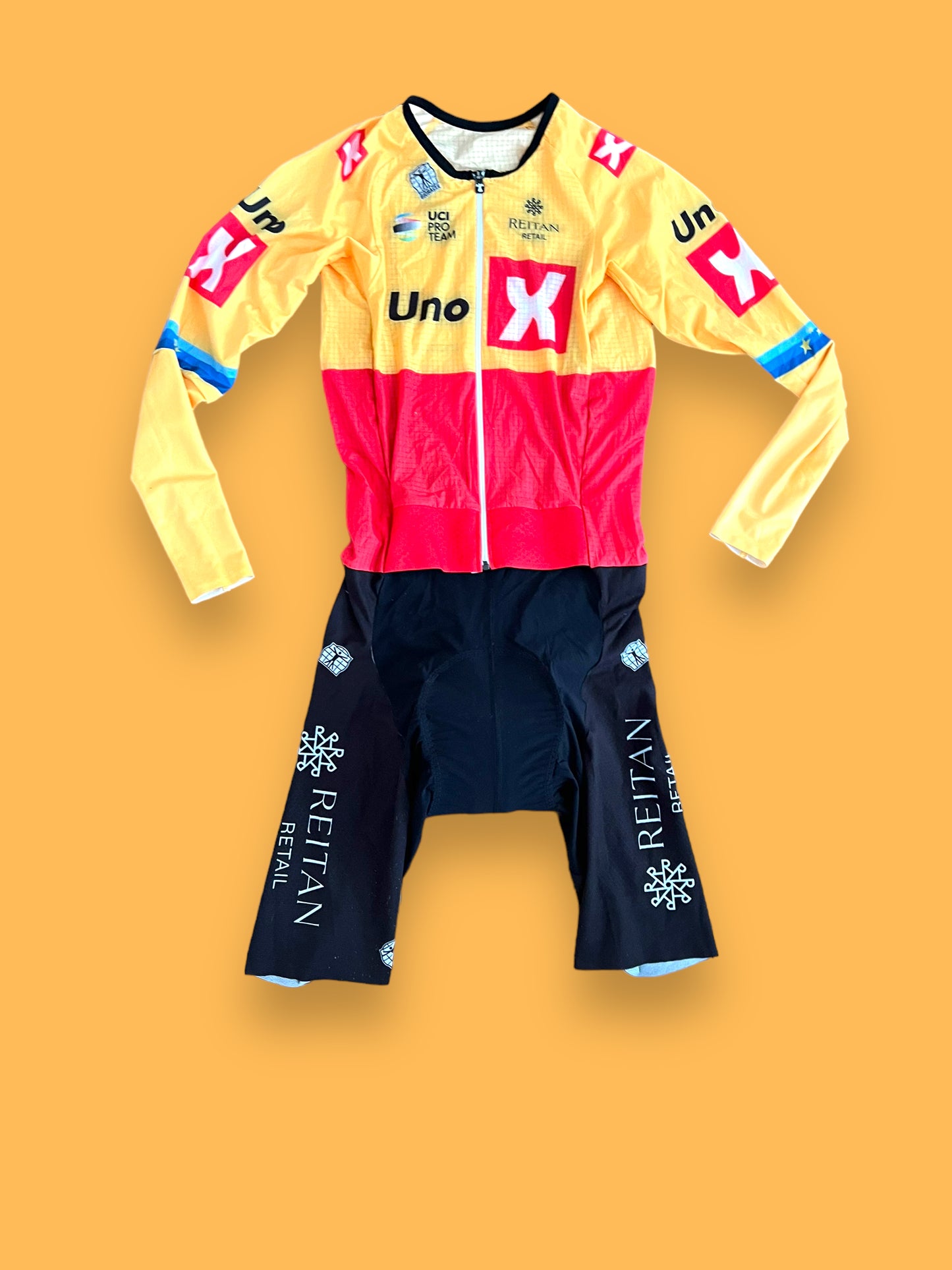 Long Sleeve Road Suit European Chmapion Edition | Bioracer | Uno-X Pro Team | Pro Cycling Kit