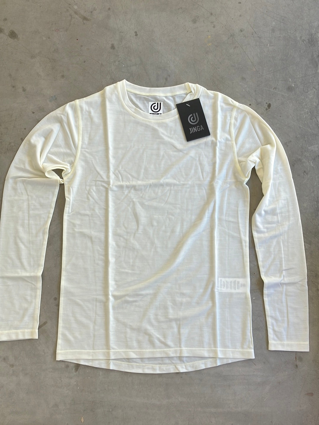 Base Layer / T-Shirt Long Sleeve Thermal Cycling | Ekoi | White | Israel Premier Tech IPT | Pro Cycling Kit