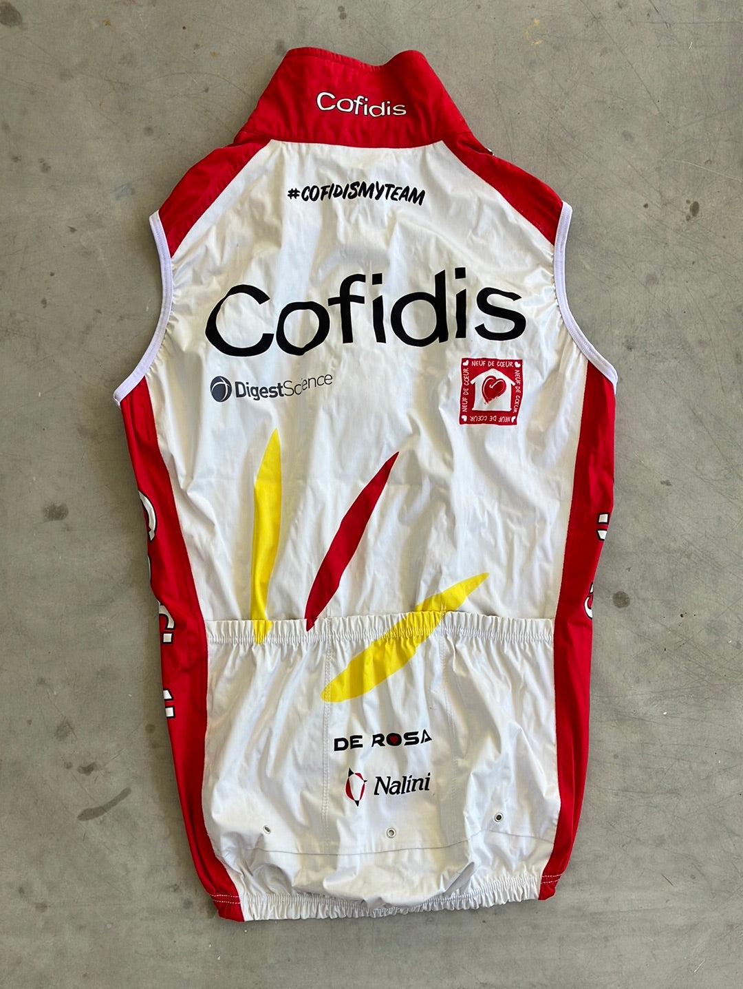 Rain Vest / Gilet | Nalini | Cofidis | Pro-Issued Cycling Kit