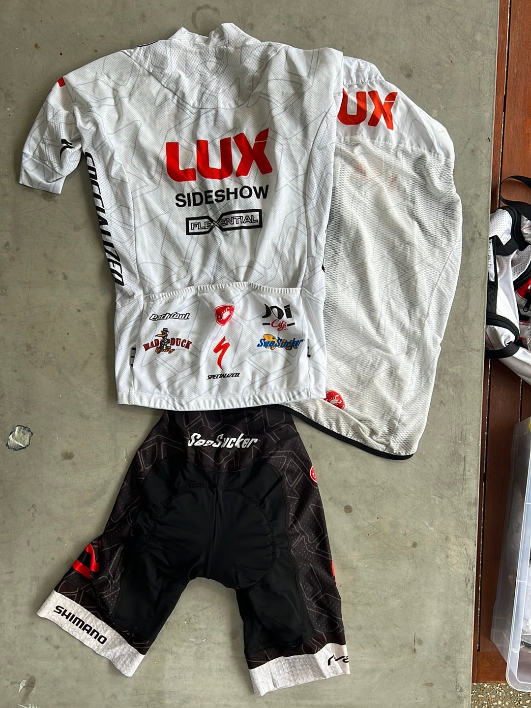 Cycling Kit Bundle - Jersey, Wind Vest & Bibs | Castelli | Lux Specialized | Pro-Issued Pro Team Kit