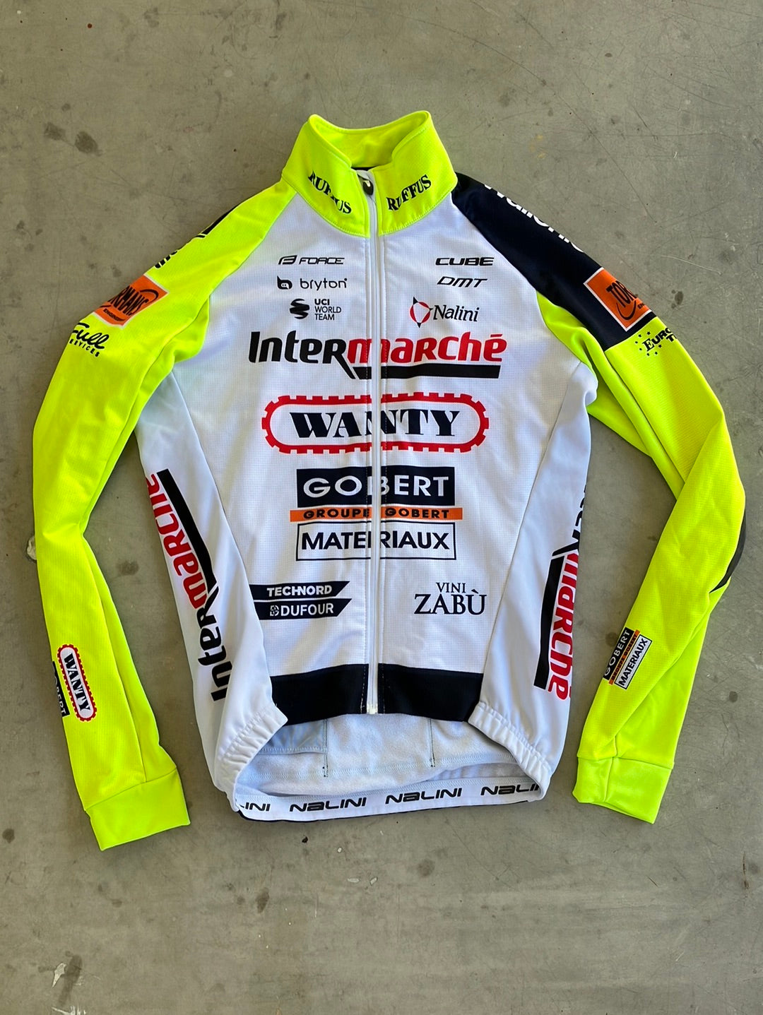 Winter Jacket Thermal Windproof | Nalini | Intermarche Wanty | Pro-Issued Cycling Kit