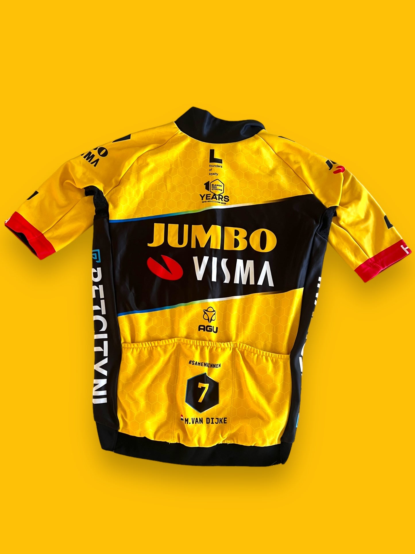 Short Sleeve Thermal Jersey | Agu | Jumbo Visma | Pro Cycling Kit