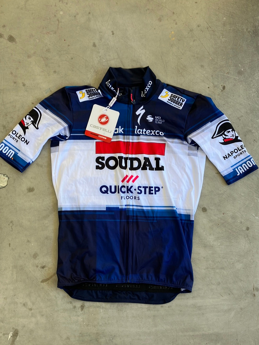 Mid-Weight Jersey | Castelli | Soudal Quick-Step | Pro Team Cycling Kit