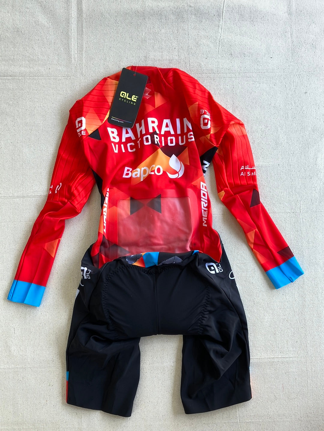 TT Suit Long Sleeve | Ale | Team Bahrain Victorious | Pro Cycling Kit