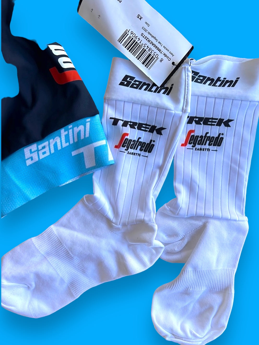 Women's Cycling Kit Bundle - Jersey, Bib Shorts, Gloves & Aero Socks | Santini | Trek Segafredo Women's Team | Pro Cycling Kit