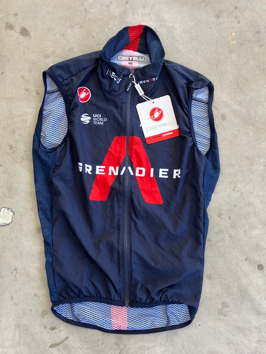 Pro Light Wind Vest / Gilet | Castelli | Ineos Grenadiers | Pro-Issued Cycling Kit