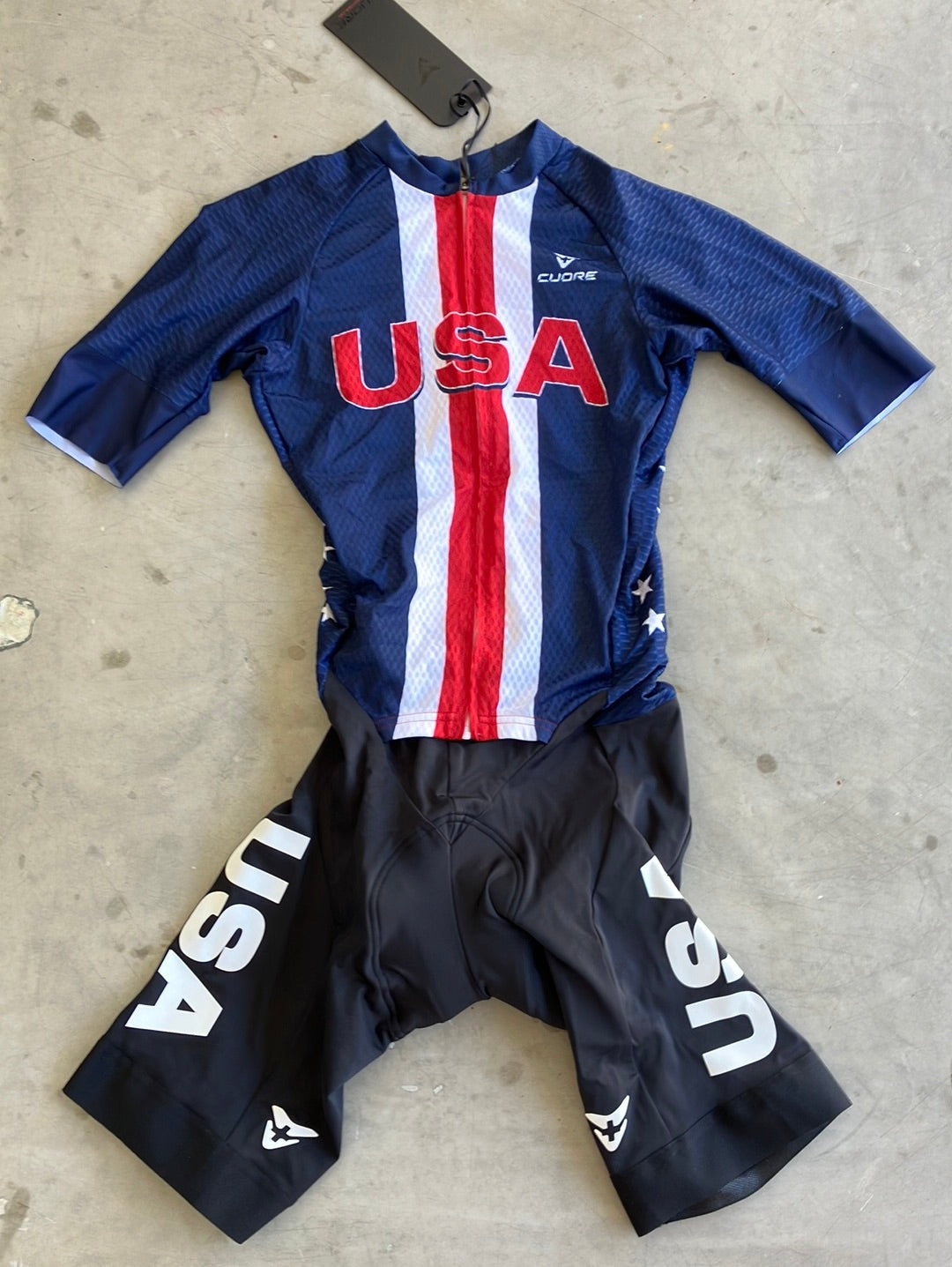 Road Suit | Cuore | USA Men National Team | Pro-Issued Cycling Kit