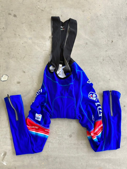 Padded Bib Tights Thermal | Ale | FDJ Française des Jeux | Pro Cycling Kit