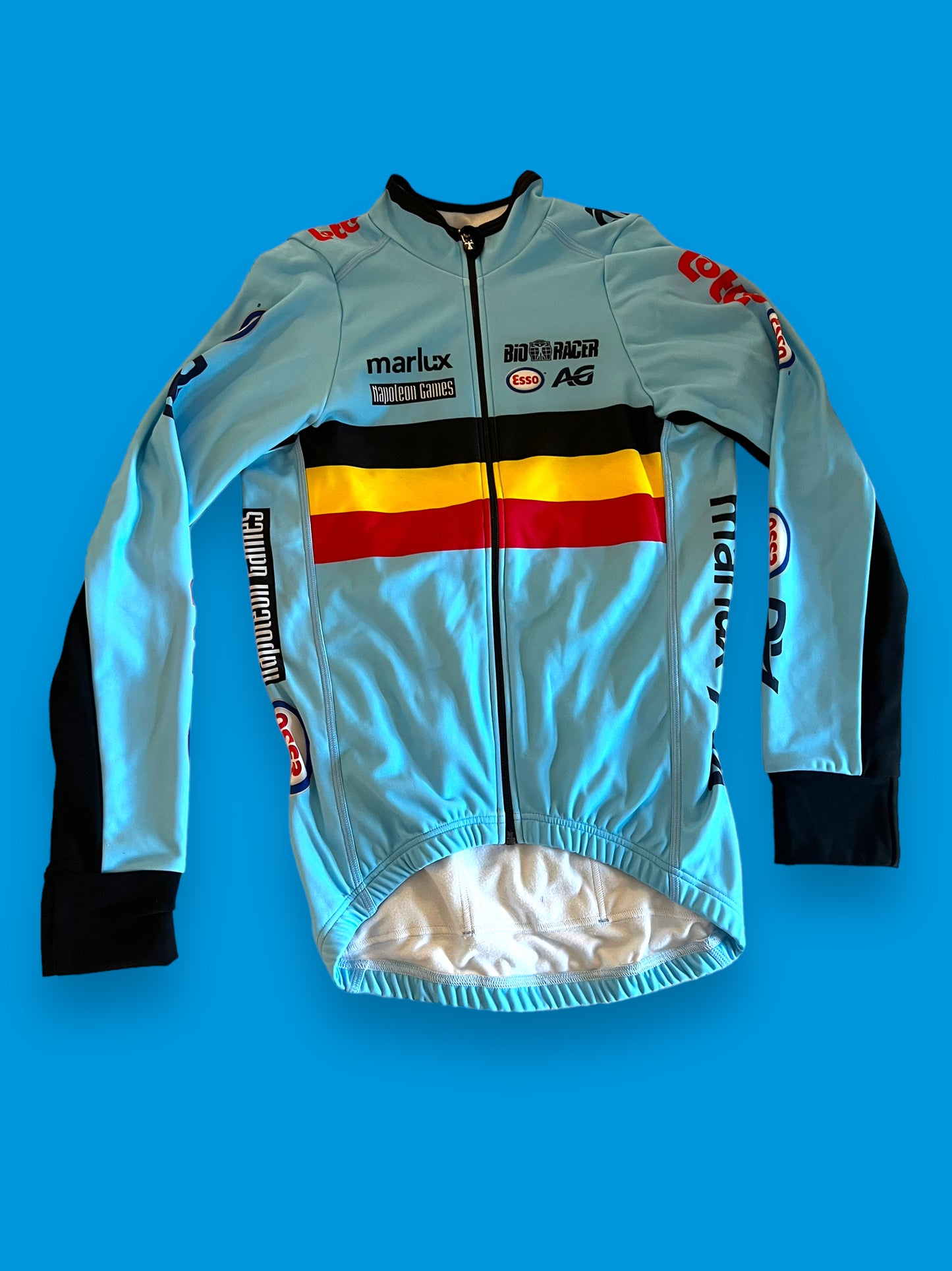 Winter Jersey Long Sleeve Thermal | Bioracer | Belgian National Team | Pro Cycling Kit