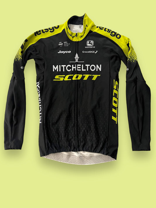 Winter Jersey Thermal Long Sleeve | Giordana | Mitchelton Scott Pro Team | Pro Cycling Kit