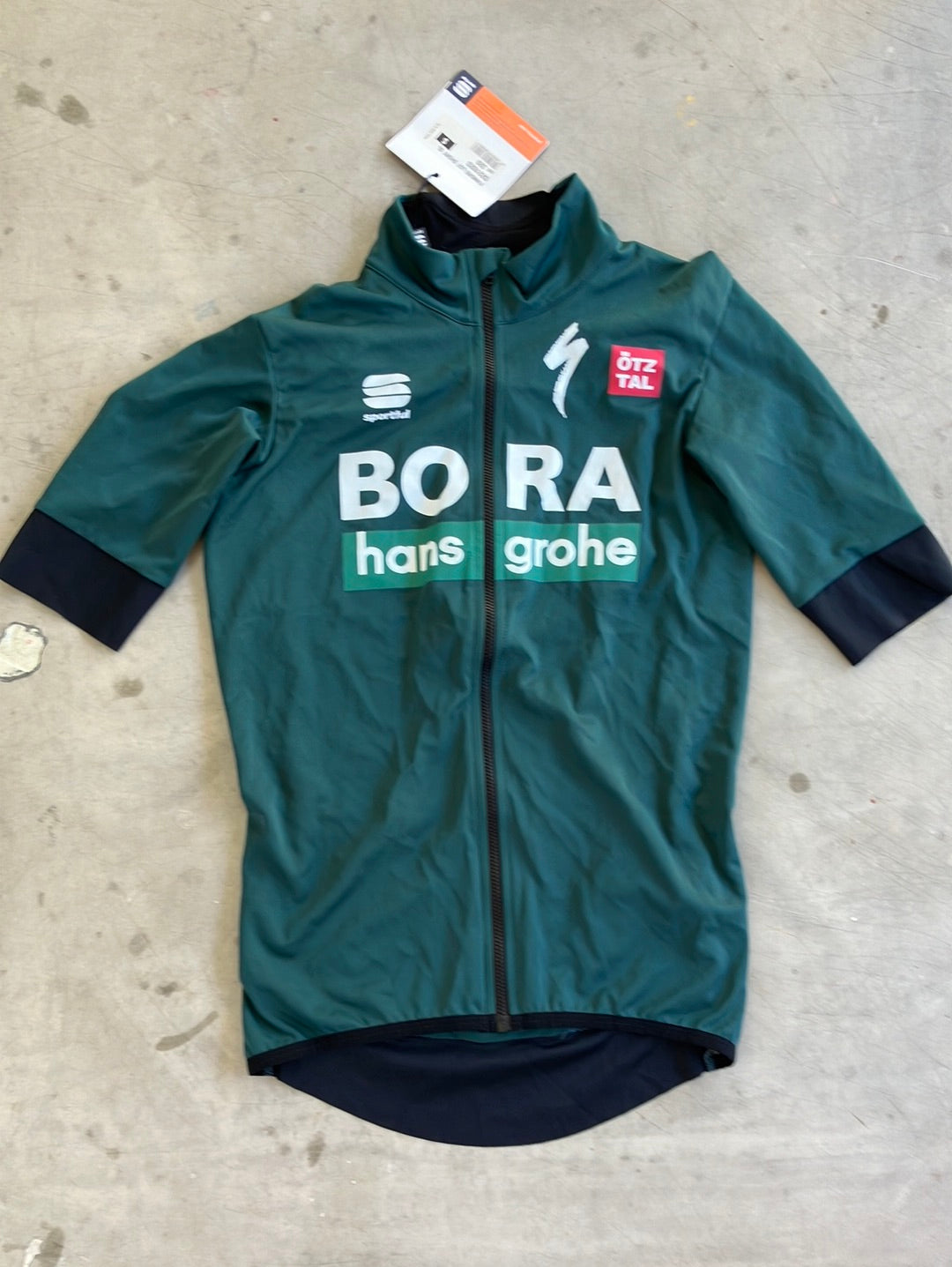 Rain Jersey / Jacket Short Sleeve Gabba | Sportful | Bora Hansgrohe | Pro-Issued Cycling Kit