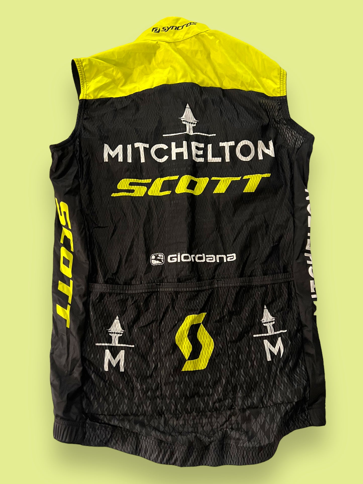 Wind Rain Vest / Gilet | Giordana | Mitchelton Scott Pro Team | Pro Cycling Kit