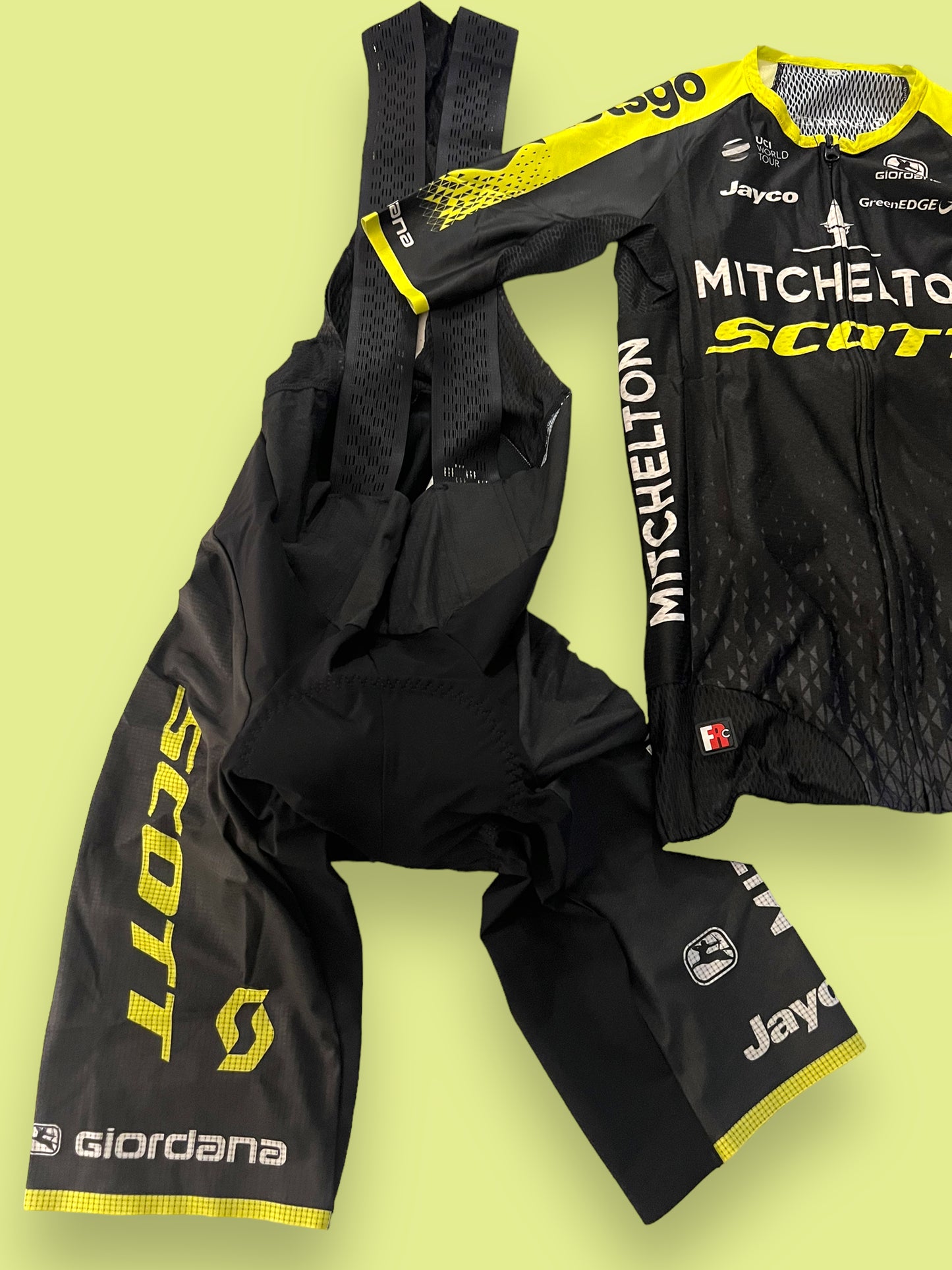 Cycling Kit Bundle - Summer Jersey & Summer Bib Shorts | Giordana | Mitchelton Scott Pro Team | Pro Cycling Kit