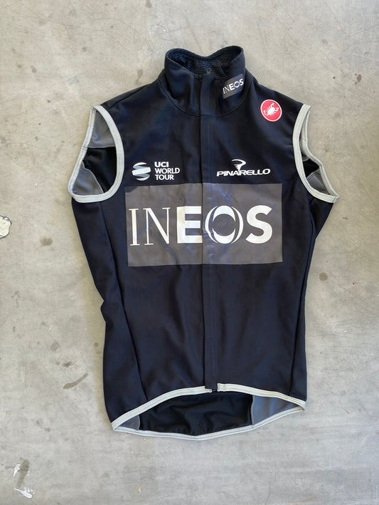 Thermal Vest/Gilet Windproof Gore | Castelli | Ineos Grenadiers | Pro-Issued Cycling Kit