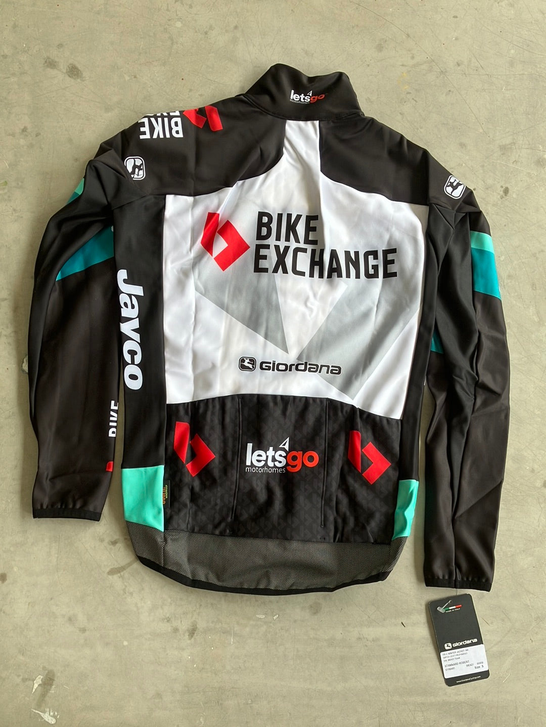 Winter Jacket FR-C Long Sleeve Thermal  | Giordana | Bianchi Bike Exchange | Pro Cycling Kit