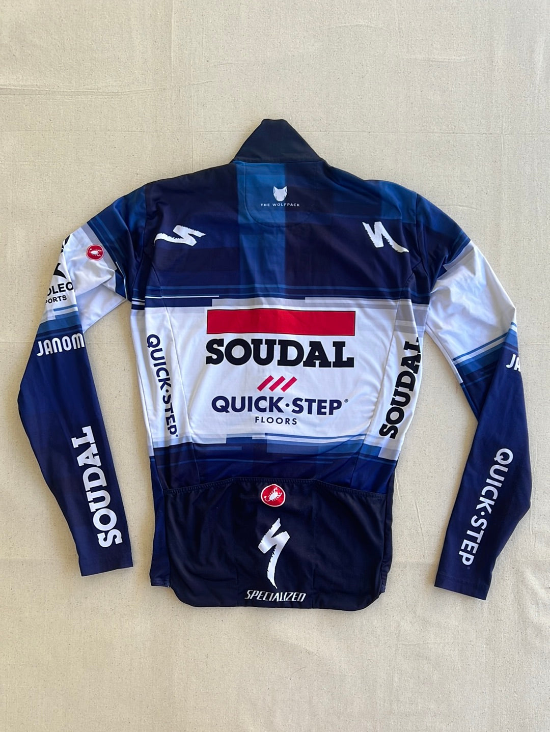 Mid-Weight Jersey Long Sleeve | Castelli | Soudal / Deceuninck Quick-Step | Pro-Issued Cycling Kit