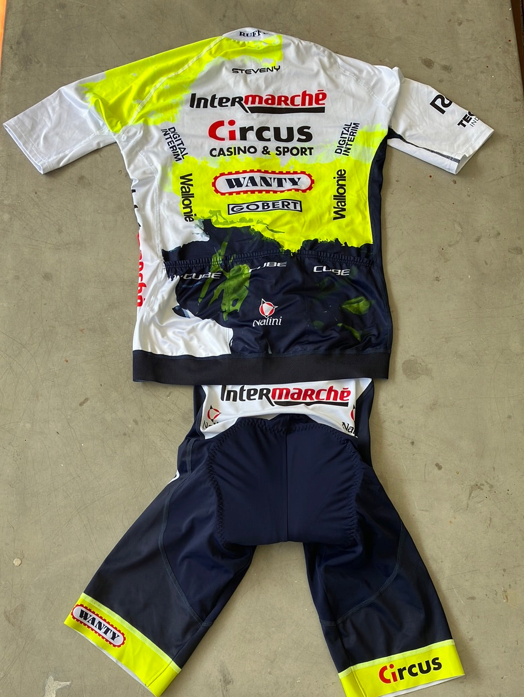 Jersey and Bib Shorts Bundle | Nalini | Intermarche Wanty Gobert | Pro Team Cycling Kit