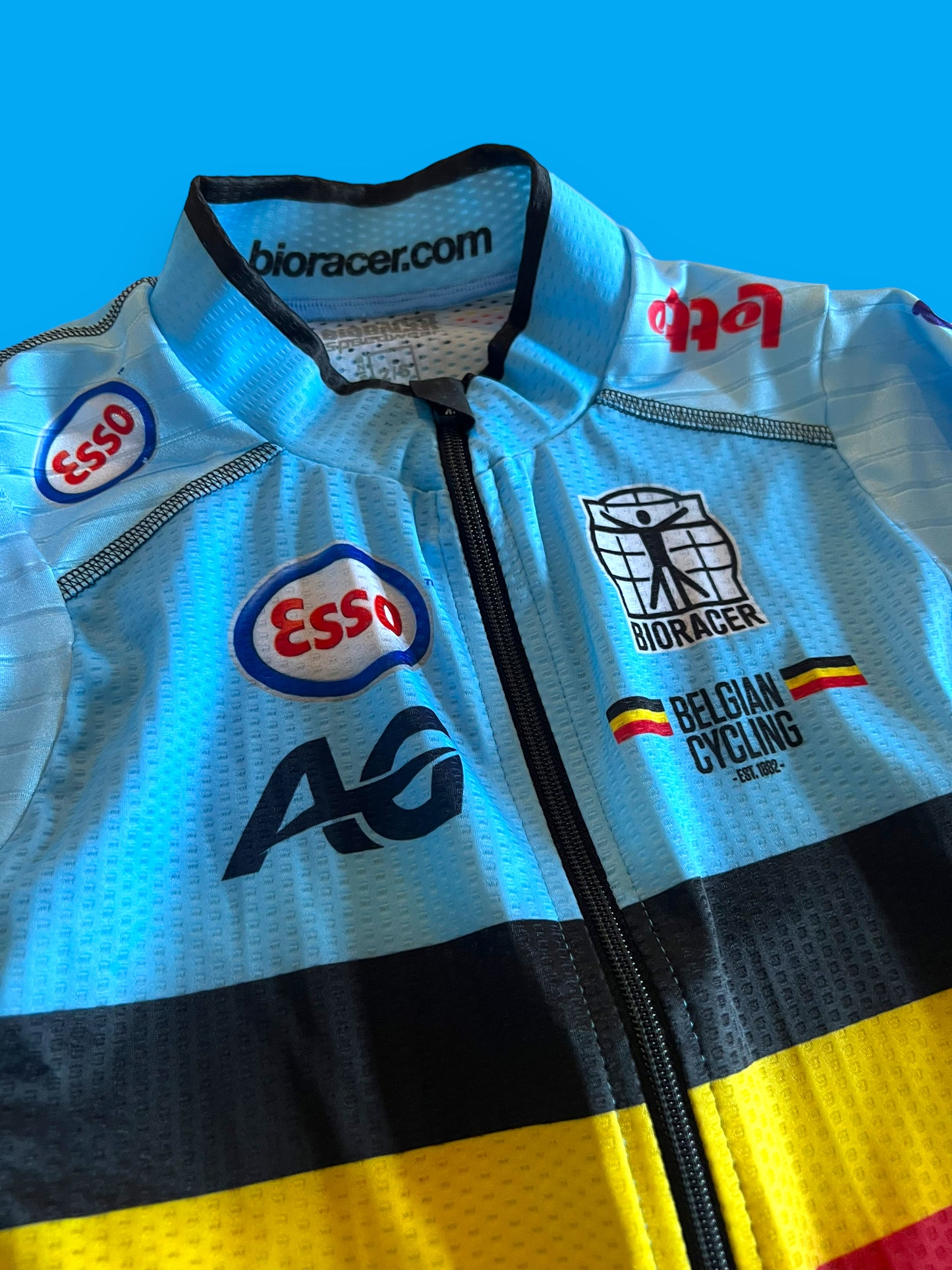 Long Sleeve TT Suit  / Cyclocross Suit | Bioracer | Belgian National Team | Pro Cycling Kit