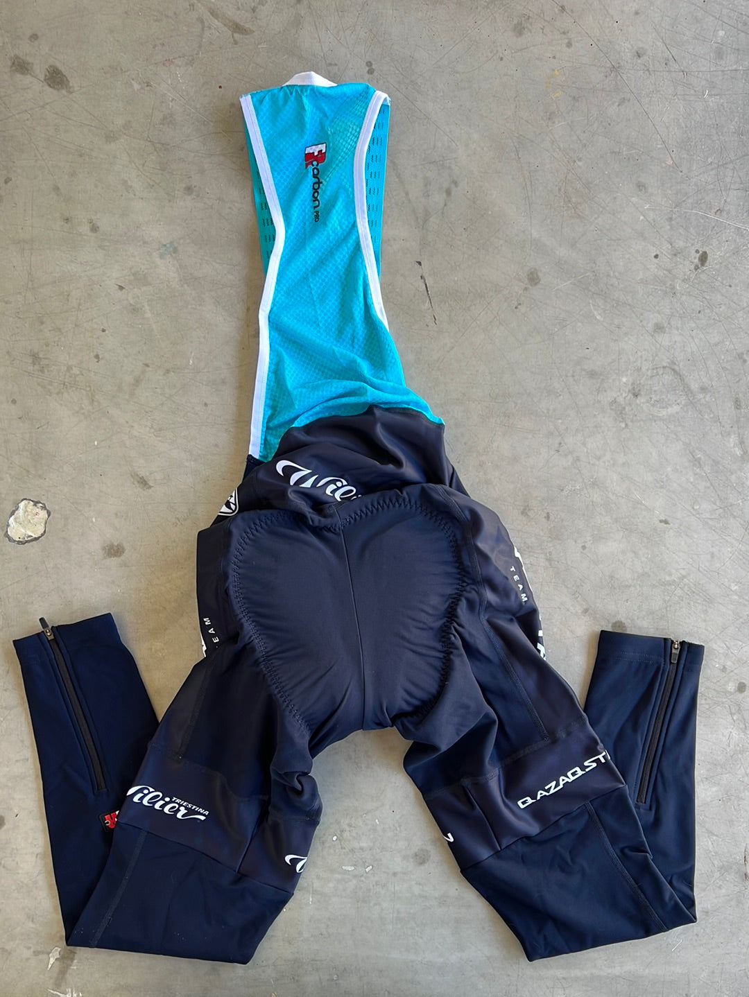 Winter Bib Tights Padded Thermal | Giordana |  Astana | Pro Cycling Kit