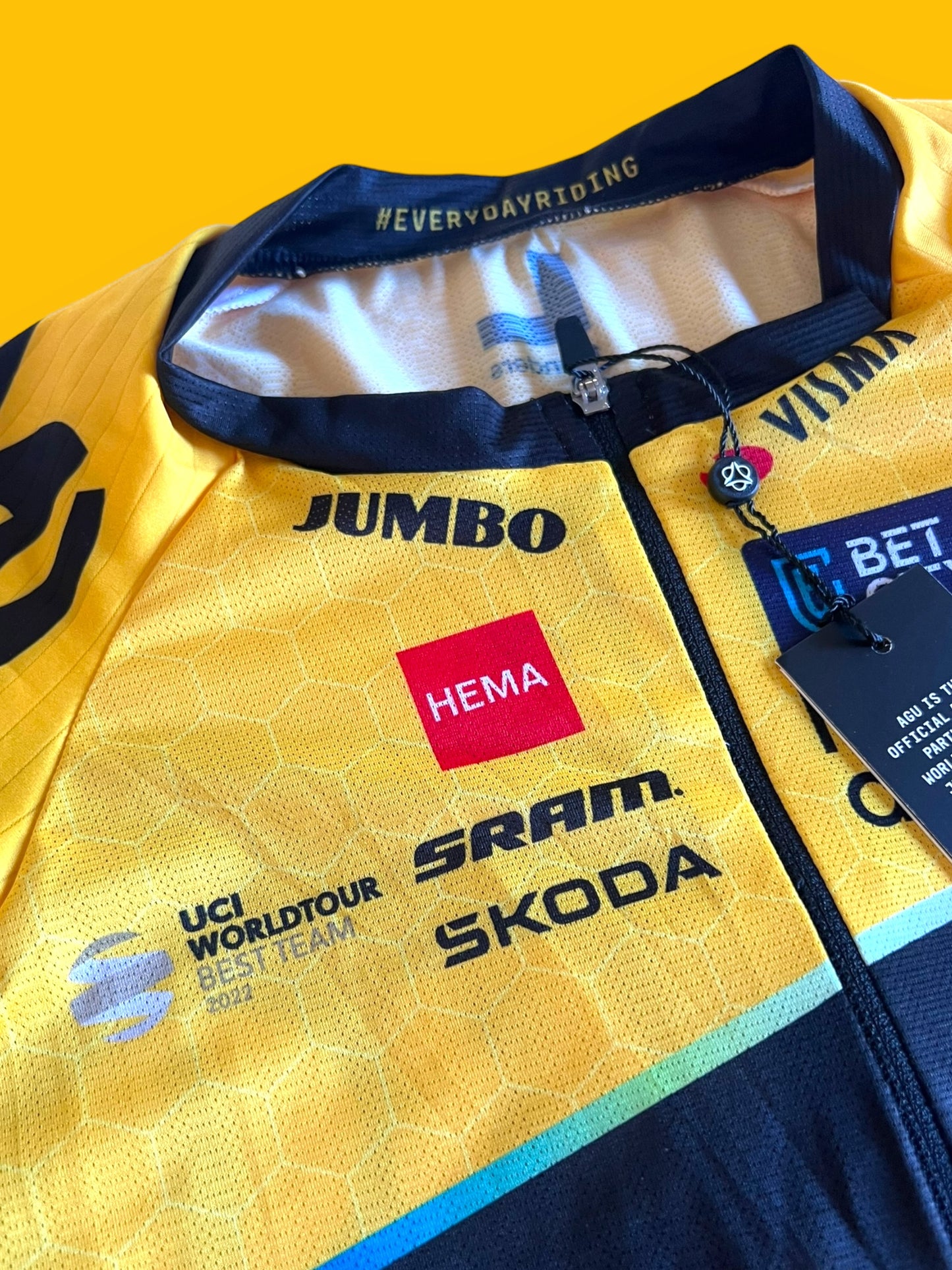 Summer Jersey Short Sleeve | Agu | Jumbo Visma | Pro Cycling Kit