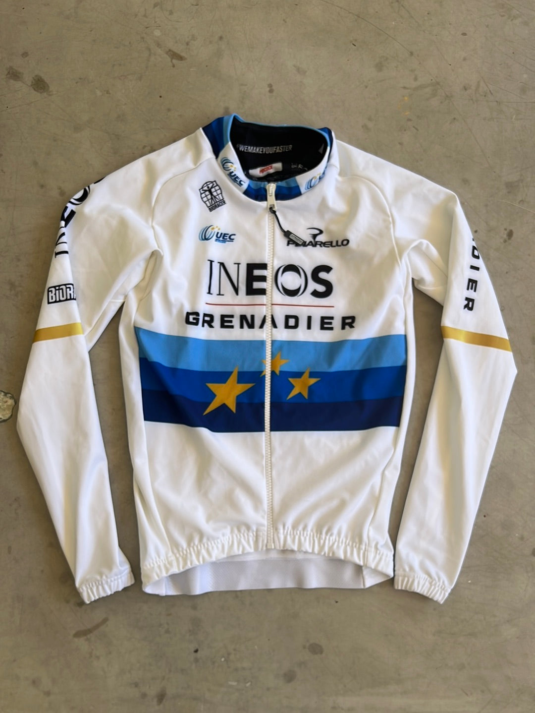 Tom Pidcock European Champion Cyclocross Jersey  | Bioracer | Ineos  | Pro Cycling Kit