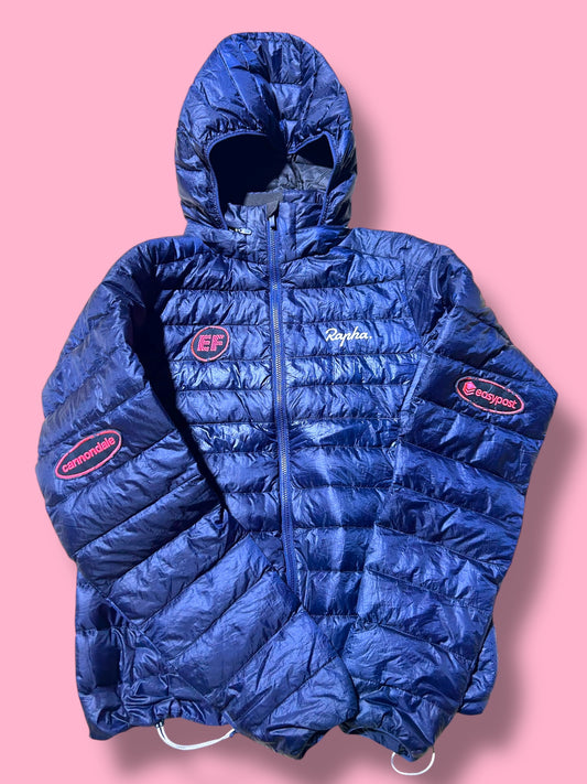 Explore Down Jacket  Women's Packable Thermal Puffer Casual | Rapha |  EF Education First  | Pro Cycling Kit