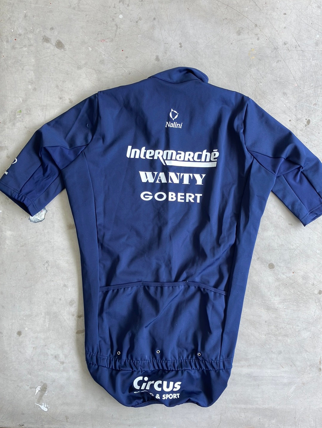 Intermarche | Nalini Short Sleeve Gabba Jersey / Jacket | M | Pro-Issued Team Kit