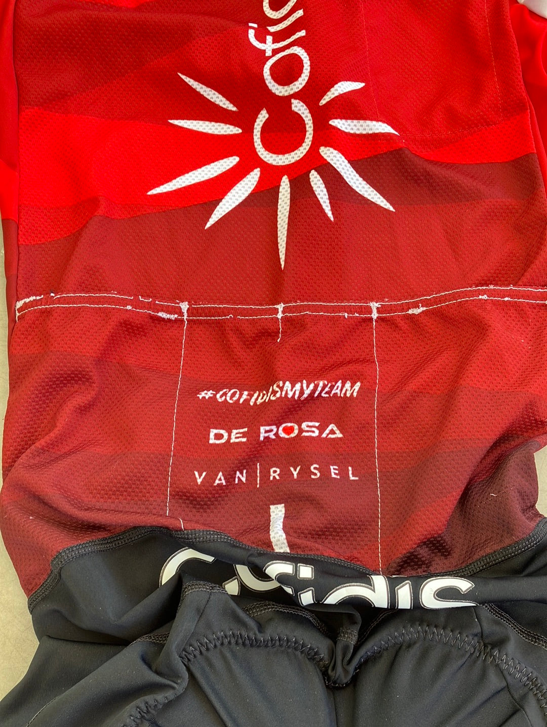 Cofidis | Van Rysel Race Suit | Red | Pro-Issued Pro Team Kit