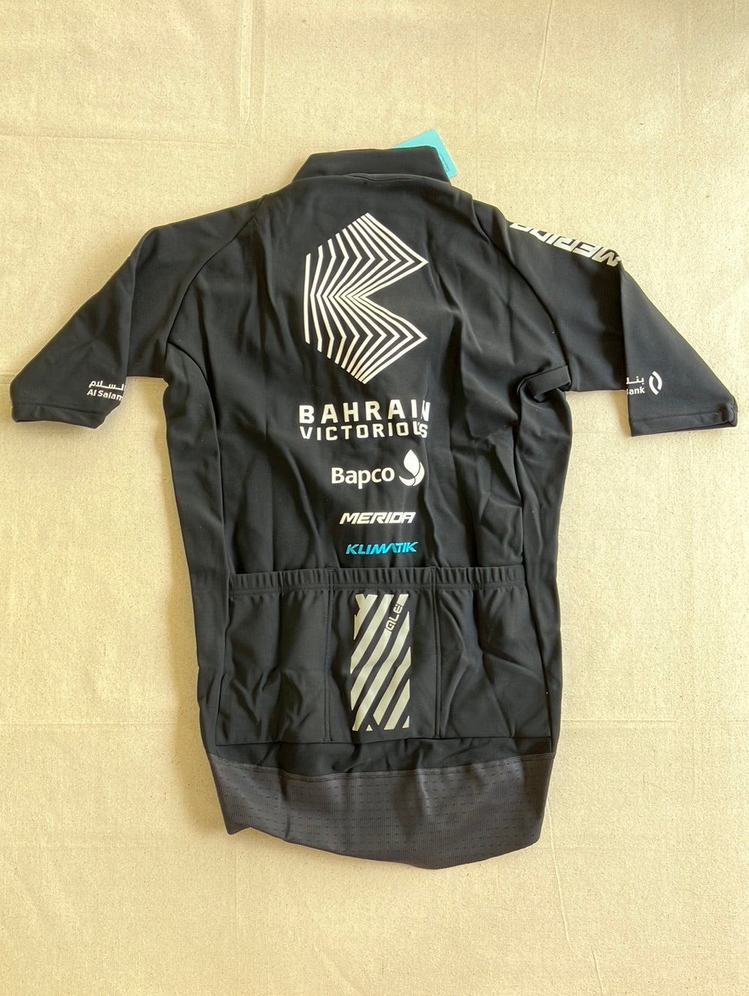 Gabba Jersey Short Sleeve Winter Thermal | Ale | Team Bahrain Victorious | Pro Cycling Kit