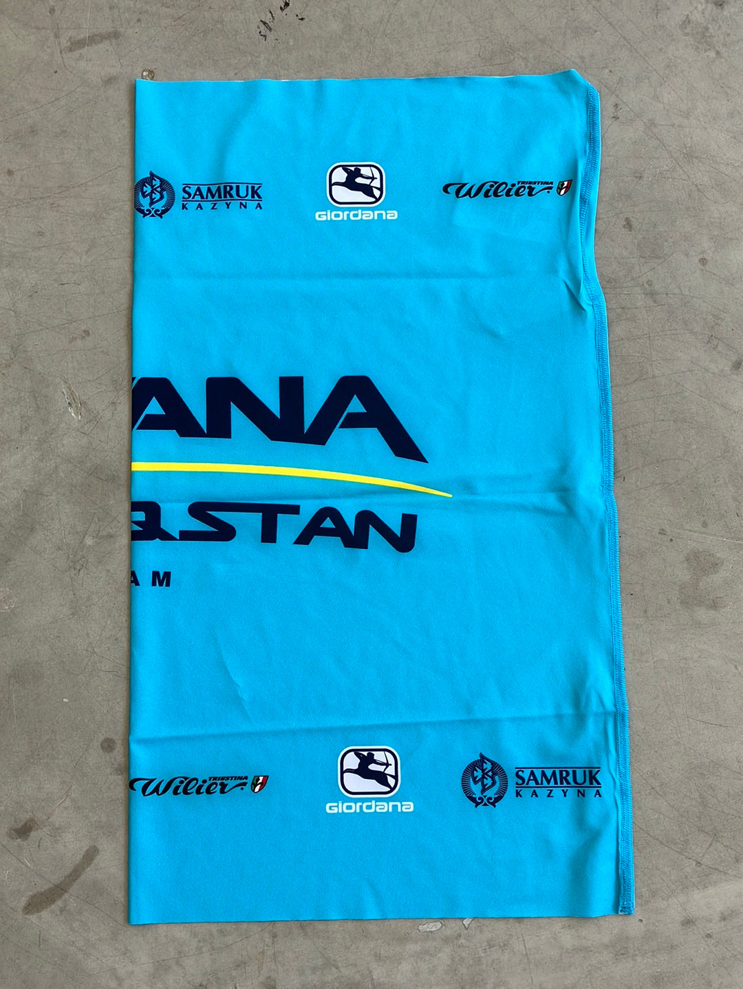 Thermal Lyte Buff / Neck warmer Winter  | Giordana | Astana Qazaqstan | Pro-Issued Cycling Kit