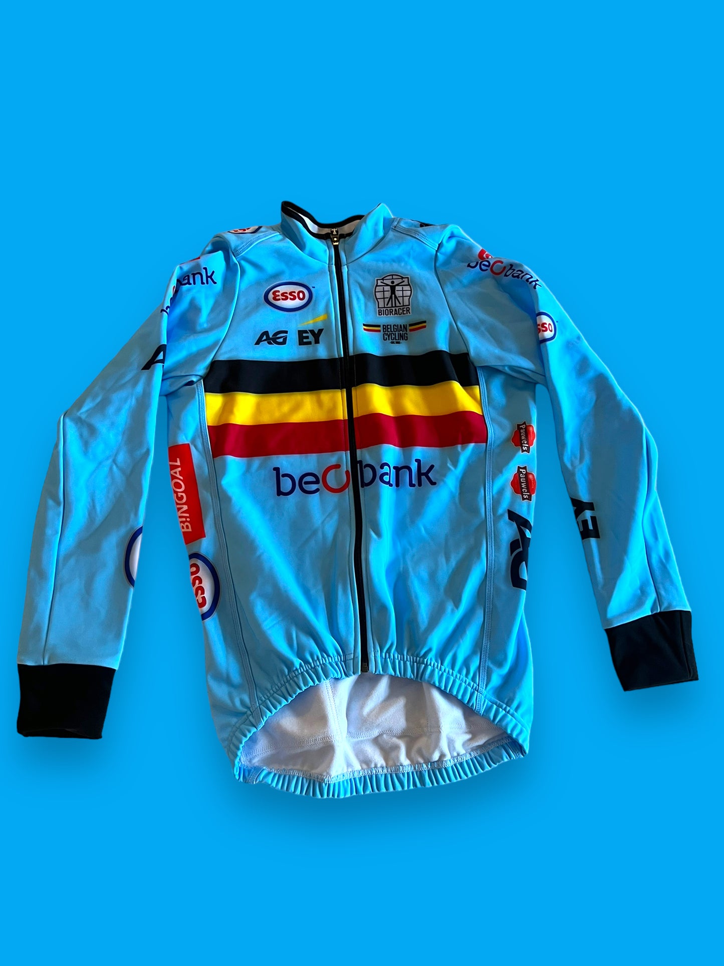 Winter Jersey Long Sleeve Thermal | Bioracer | Belgian National Team | Pro Cycling Kit