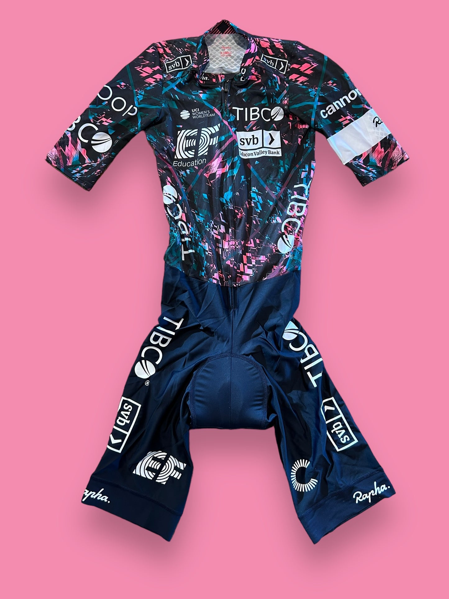 Aerosuit Roadsuit  Giro Switchout Womens  | Rapha Pro Team |  EF Education First  | Pro Cycling Kit