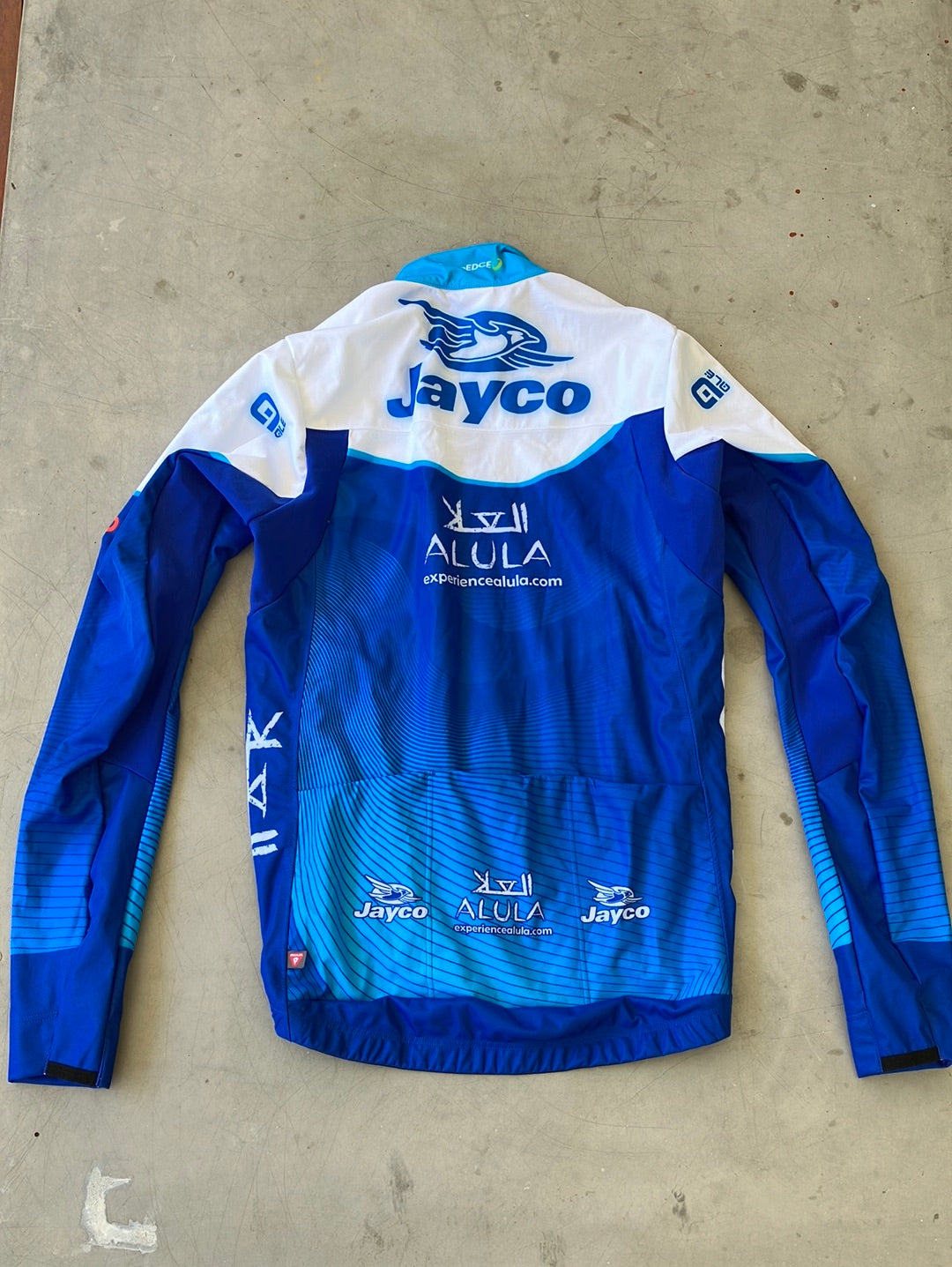 Rain Jacket Long Sleeve Lined | Ale | Jayco Alula Men's | Pro-Issued Cycling Kit