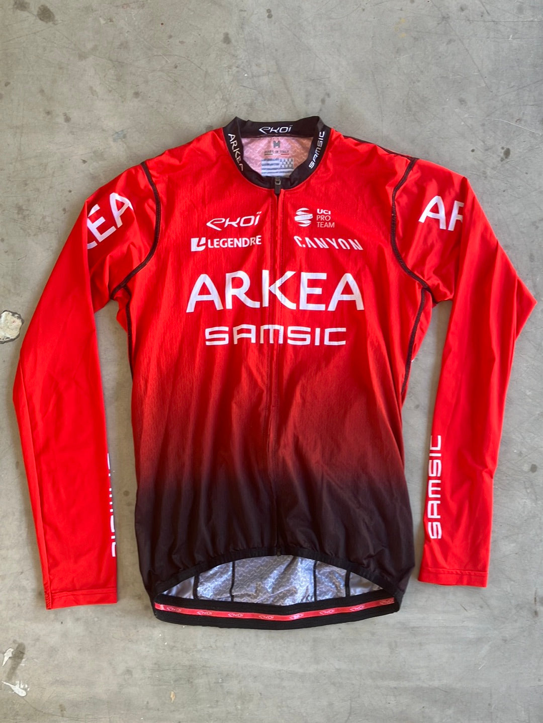 Light Jersey Long Sleeve | Ekoi | Arkea Samsic | Pro-Issued Cycling Ki ...