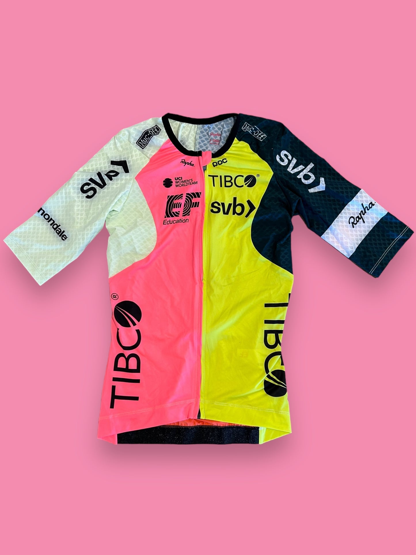 Short Sleeve Aero Jersey Giro D'Italia Switchout Womens | Rapha Pro Team |  EF Education First  | Pro Cycling Kit